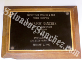 five star plaque