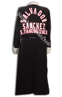Back of black robe