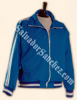 blue jacket