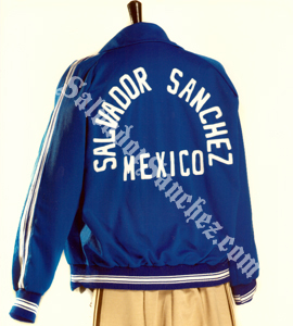 blue jacket