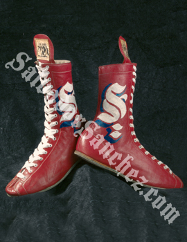 red shoes