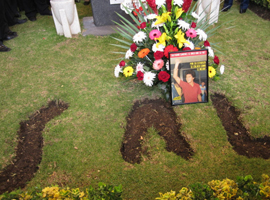 Sal written in dirt